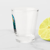 Guadalupe Mountains Nationalpark Texas Vintag Schnapsglas (Rechts)