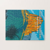 Guadalupe Mountains Nationalpark Vintag Puzzle (Horizontal)