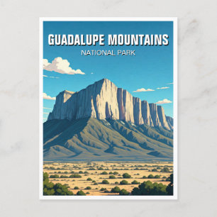 Guadalupe Mountains Postkarte