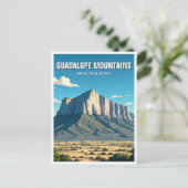 Guadalupe Mountains Postkarte (Stehend Vorderseite)