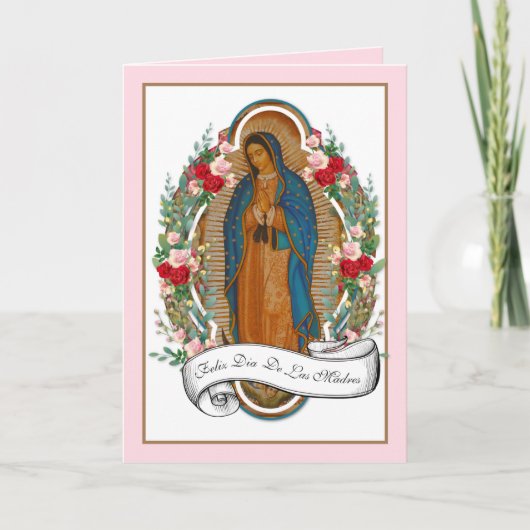 Guadalupe-Muttertagskarte Karte (Vorderseite)