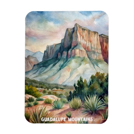 Guadalupe Nationalpark California Magnet (Vertikal)