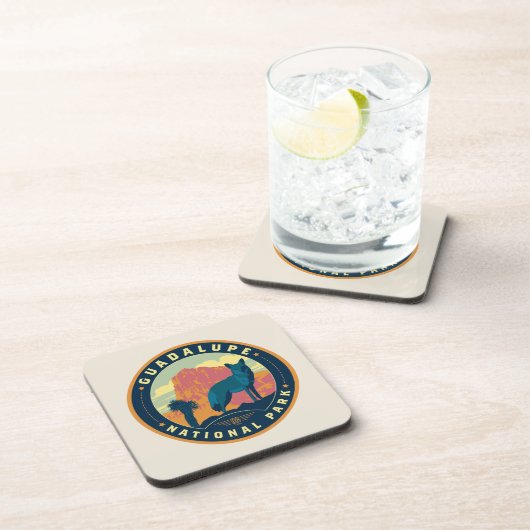 Guadalupe-Nationalpark Getränkeuntersetzer (Rechte Seite)