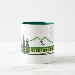 Guadalupe Nationalpark Nationalpark Nationalpark N Zweifarbige Tasse