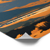 Guadalupe Nationalpark Nationalpark Vintage Poster (Ecke)