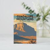 Guadalupe Nationalpark Nationalpark Vintage Postkarte (Stehend Vorderseite)