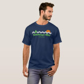 Guadalupe Nationalpark Retro T-Shirt (Vorne ganz)