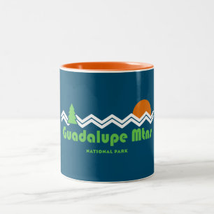 Guadalupe Nationalpark Retro Zweifarbige Tasse