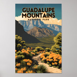 Guadalupe Nationalpark Ristorante da Valentino Poster