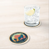 Guadalupe-Nationalpark Runder Pappuntersetzer (Vor Ort)