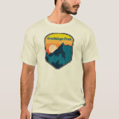 Guadalupe Peak Texas Sunrise T-Shirt (Vorderseite)