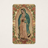 Guadalupe Photo Memorial Spanish Funeral Cards (Vorderseite)