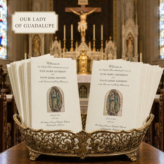 Guadalupe - Programm für die Hochzeit