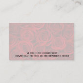 Guadalupe Religiöse Gebetskarte Visitenkarte (Rückseite)