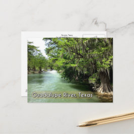 Guadalupe River in Gruene, Texas Postcard Postkarte