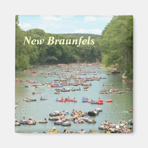 Guadalupe River New Braunfels Küchenteam Magnet