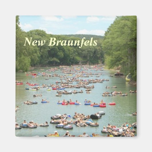 Guadalupe River New Braunfels Küchenteam Magnet (Vorne)