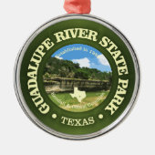 Guadalupe River SP Ornament Aus Metall (Vorne)