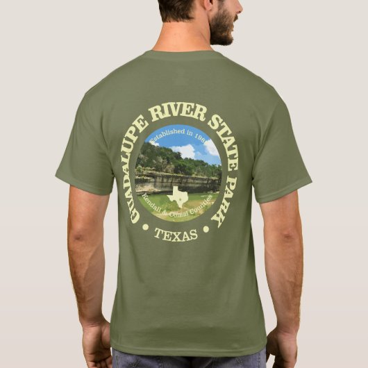Guadalupe River SP T-Shirt (Rückseite)
