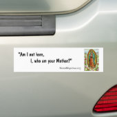 Guadalupe "sind ich nicht hier" Autoaufkleber (Auf Auto)