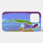 Guadalupe Ultraviolet Case-Mate iPhone Hülle (Rückseite (Horizontal))