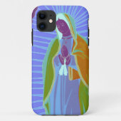 Guadalupe-ultraviolettes Case-Mate iPhone Hülle (Rückseite)