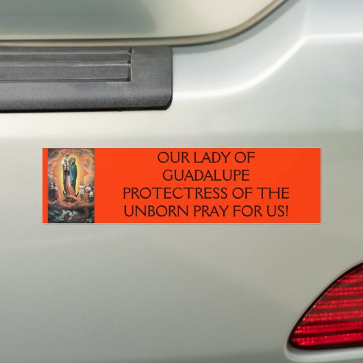 Guadalupe, UNSER DAMEof GUADALUPE PROTECTRESS VON… Autoaufkleber (Auf Auto)