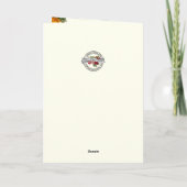 Guadalupe Virgin Mary Catholic Spanish Gracias Dankeskarte (Rückseite)