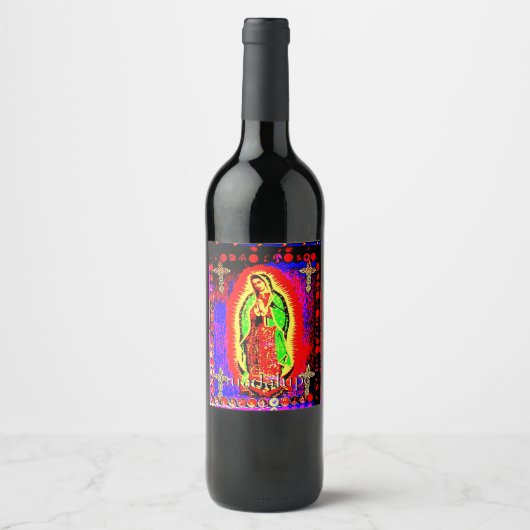 Guadalupe Weinetikett (Vorderseite)
