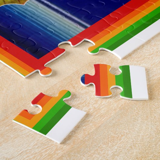 Guadalupe Zarape Tilma Image Puzzle (Seite)