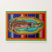 Guadalupe Zarape Tilma Image Puzzle (Horizontal)