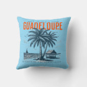 Guadeloupe 971: Souvenirs Tropicales  Kissen (Rückseite)
