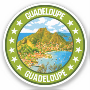 Guadeloupe Aufkleber