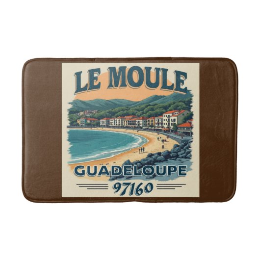 GUADELOUPE BADEMATTE (Vorderseite)