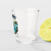 GUADELOUPE-BUCHT SCHNAPSGLAS (Rechts)