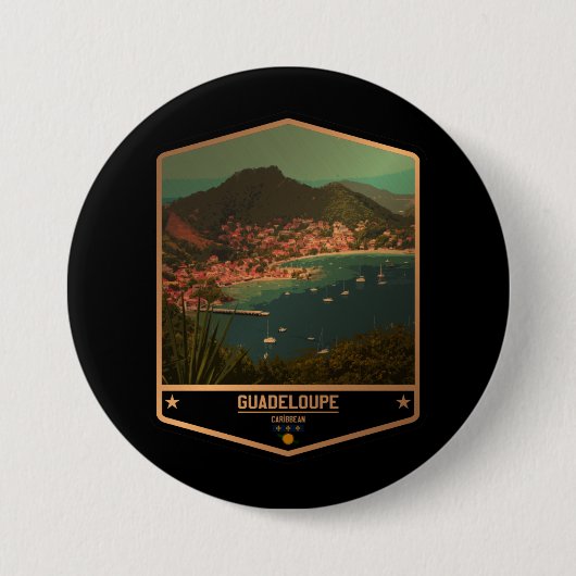Guadeloupe Button (Vorderseite)