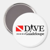 Guadeloupe DV4 Magnet (Vorderseite/Rückseite)