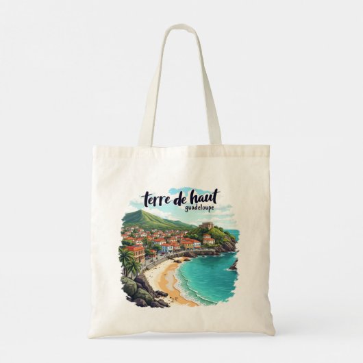 GUADELOUPE-ERDE TRAGETASCHE (Rückseite)