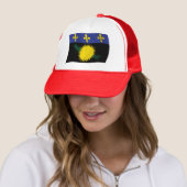 Guadeloupe Flag Hat Truckerkappe (Beispiel)