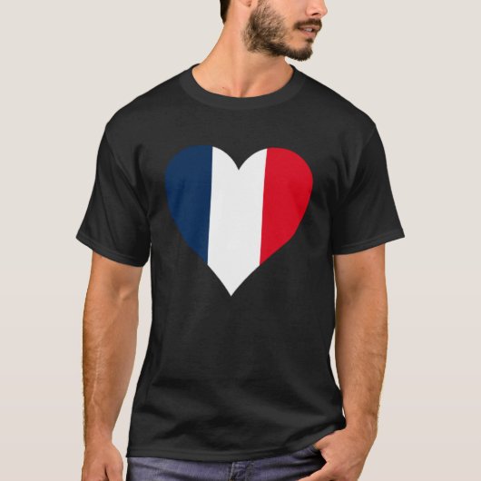 Guadeloupe Flag Herz Guadeloupe Gifts Liebe Guadel T-Shirt (Vorderseite)