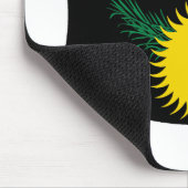 Guadeloupe Flag Mousepad (Ecke)