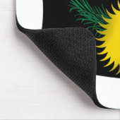 Guadeloupe Flag Mousepad (Ecke)