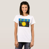 Guadeloupe Flag T - Shirt (Vorne ganz)