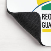 Guadeloupe-Flagge Mousepad (Ecke)