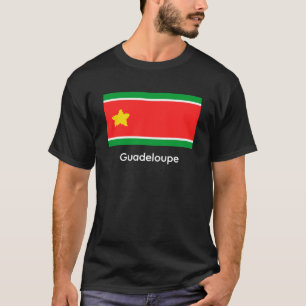 Guadeloupe flagge T-Shirt