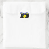 Guadeloupe Flaggen Aufkleber (Tasche)