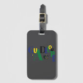 GUADELOUPE GEPÄCKANHÄNGER (Vorderseite Vertikal)