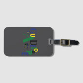 GUADELOUPE GEPÄCKANHÄNGER (Vorderseite (Horizontal))