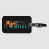 GUADELOUPE GEPÄCKANHÄNGER (Vorderseite (Horizontal))