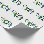 GUADELOUPE GESCHENKPAPIER (Ecke)